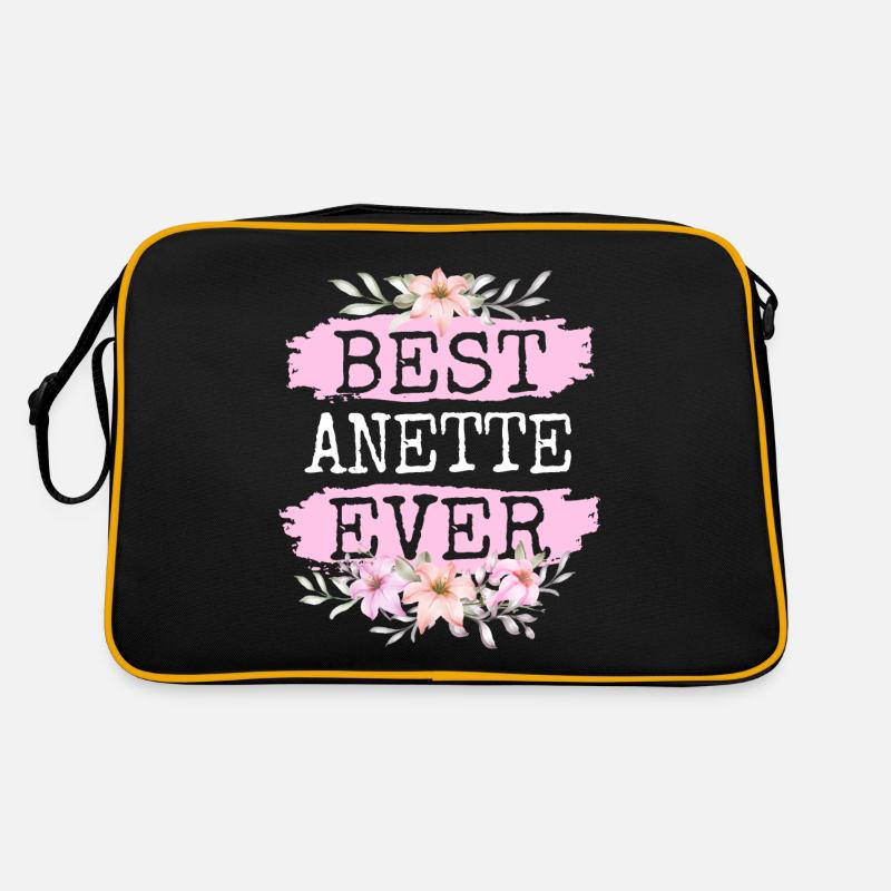 Anette Gift Name Birthday Retro Bag