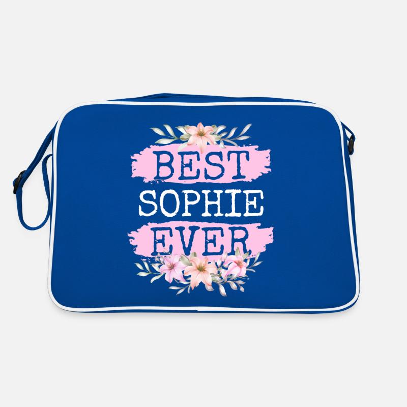 Sophie Geschenk Name Geburtstag Retro Tasche