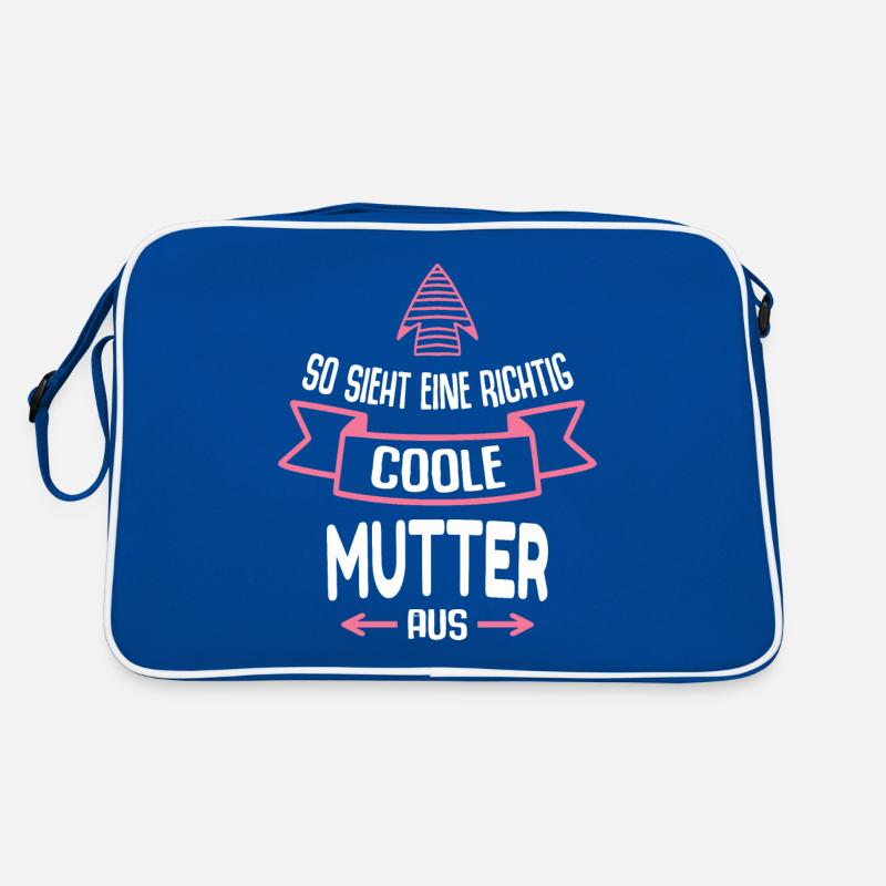 Mutter Geschenk Lustig Spruch Muttertag Mama Retro Tasche