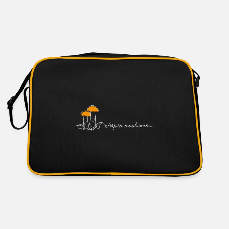 Magische Pilze Retro Tasche
