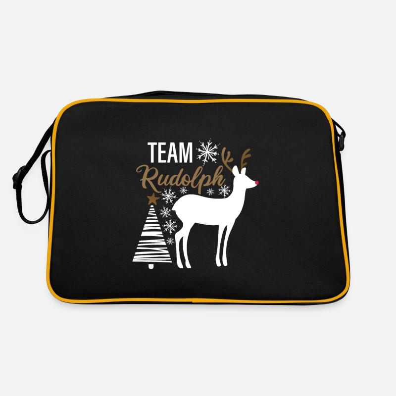 Team Rudolph - Noël Sac Retro