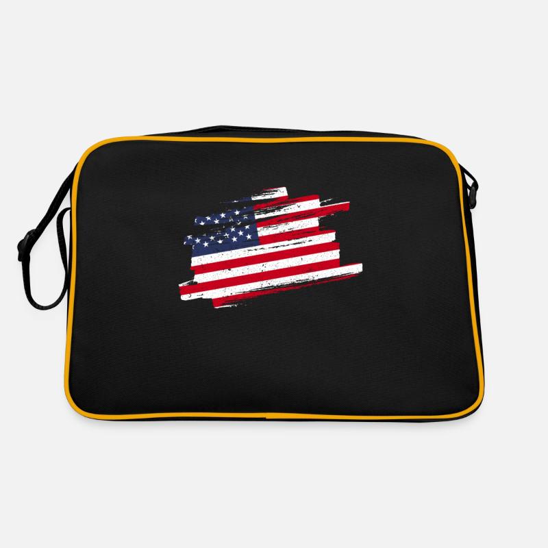 Drapeau américain Sac Retro