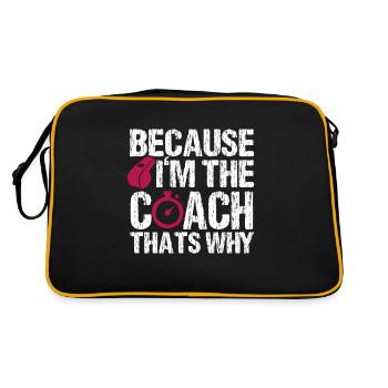 Trainer - Retro Bag - black/gold - Back