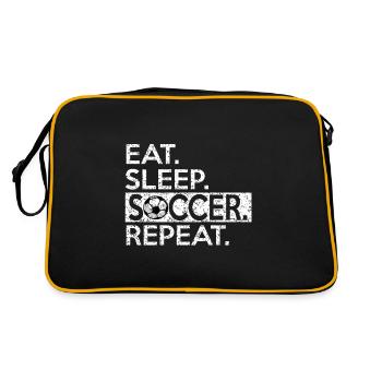 Soccer - Retro Bag - black/gold - Back