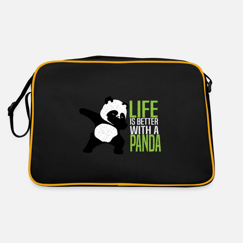 Panda Retro Tasche