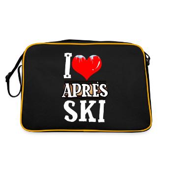 Apres ski - Sac Retro - noir/or - Dos