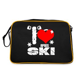 Apres ski - Sac Retro - noir/or - Dos