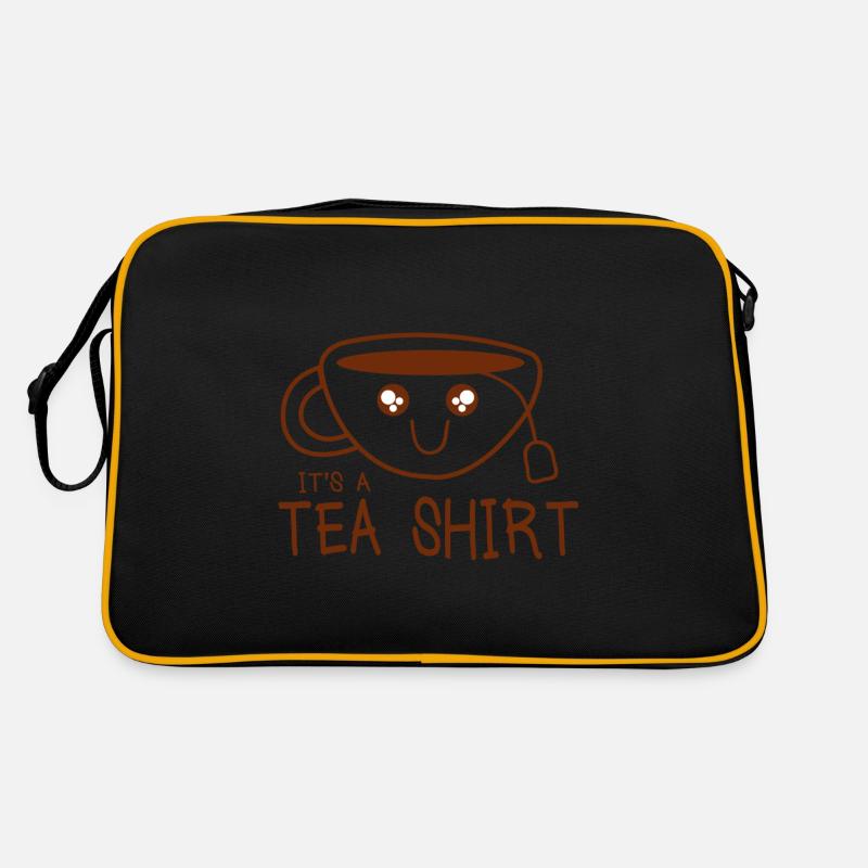 Tee Teetrinker Teezeit England Teetasse Geschenk Retro Tasche