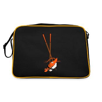 Sushi - Sac Retro - noir/or - Dos
