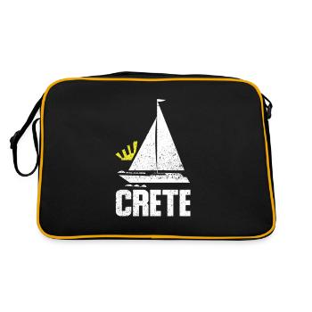 Crete - Retro Bag - black/gold - Back