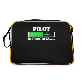 pilote - Sac Retro - noir/or - Dos