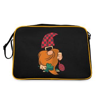 Dwarf - Retro Bag - black/gold - Back