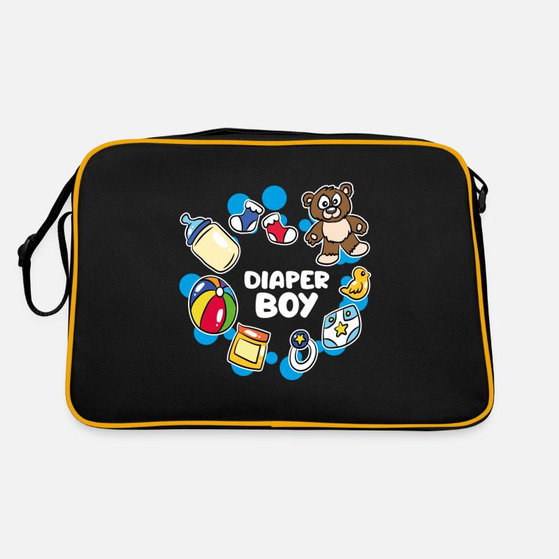 Couche Garçon ABDL Ageplay Adulte Bébé Petit Sac Retro