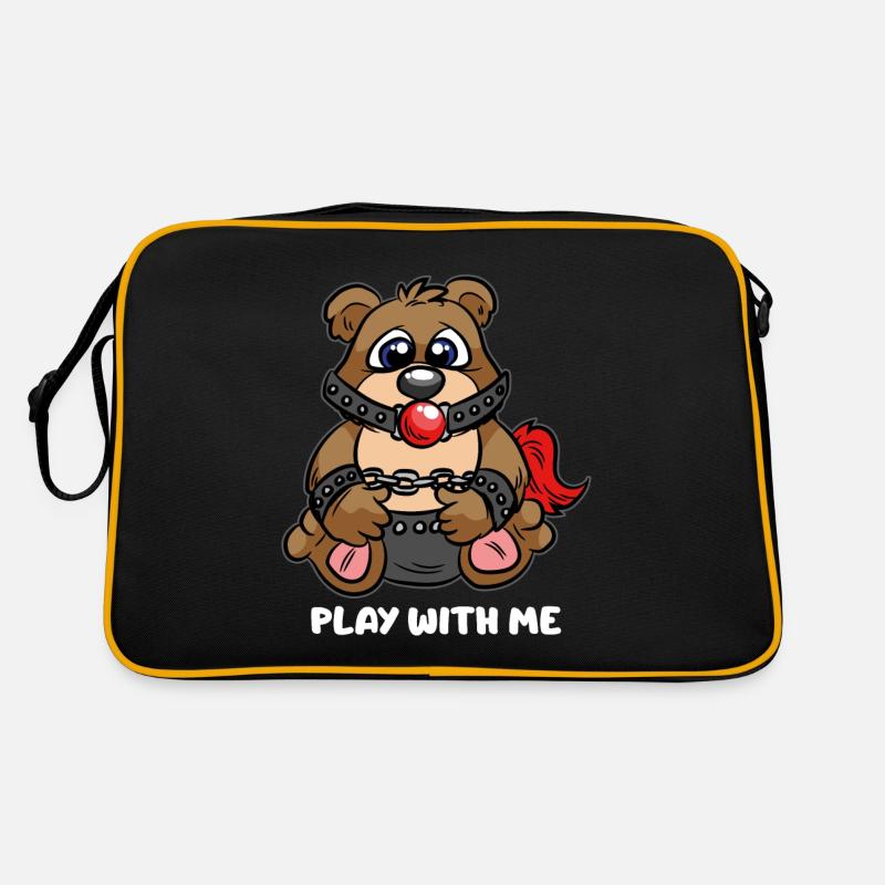 Jouez avec moi BDSM Teddy Bear Bondage Esclave Sac Retro