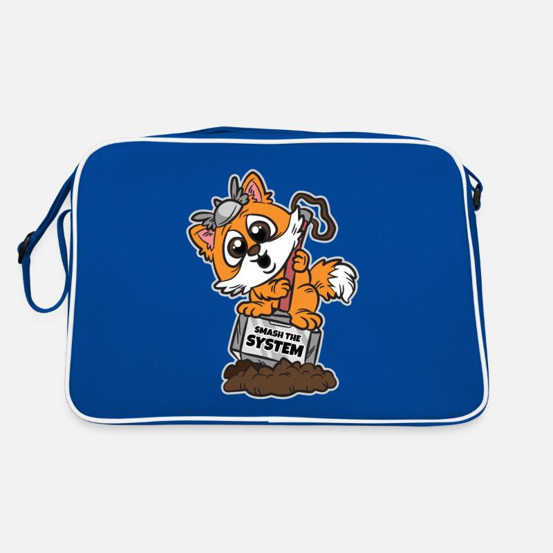 Smash the system anarchist Corgi Retro Bag
