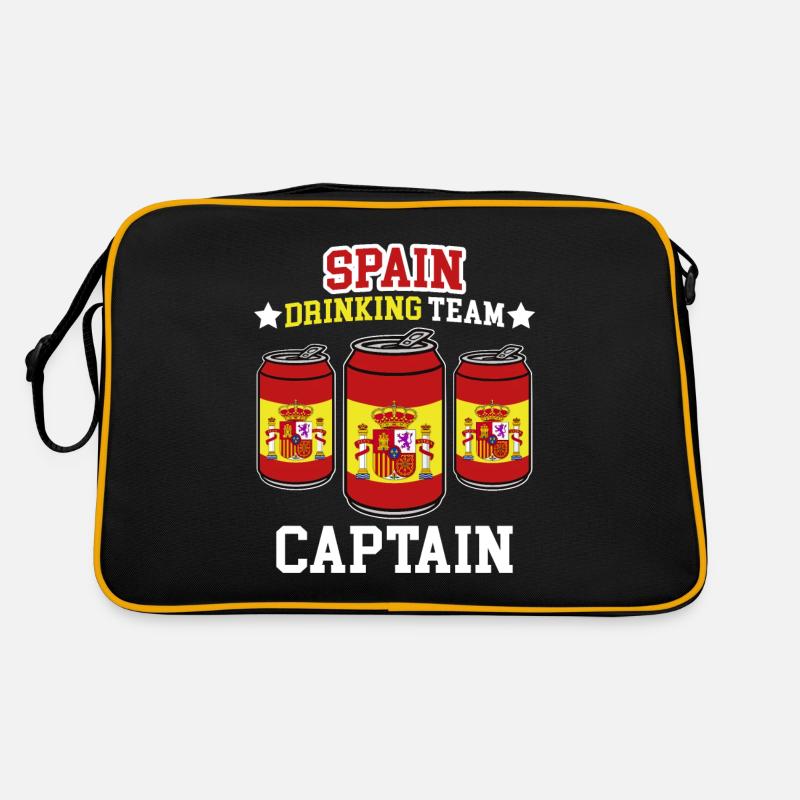 Capitaine de l’équipe espagnole de boisson Sac Retro