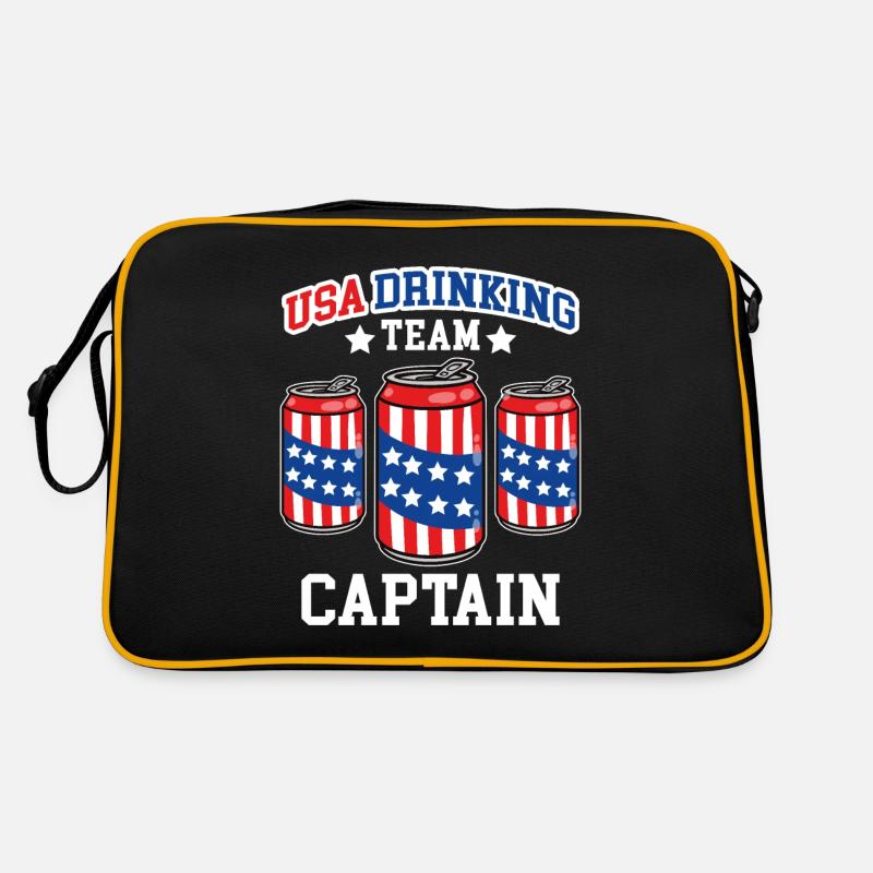 Capitaine de l’American Drinking Team Sac Retro