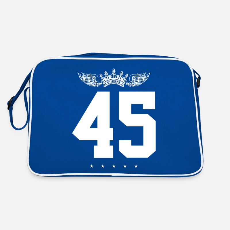 45 Couronne numérique Sac Retro
