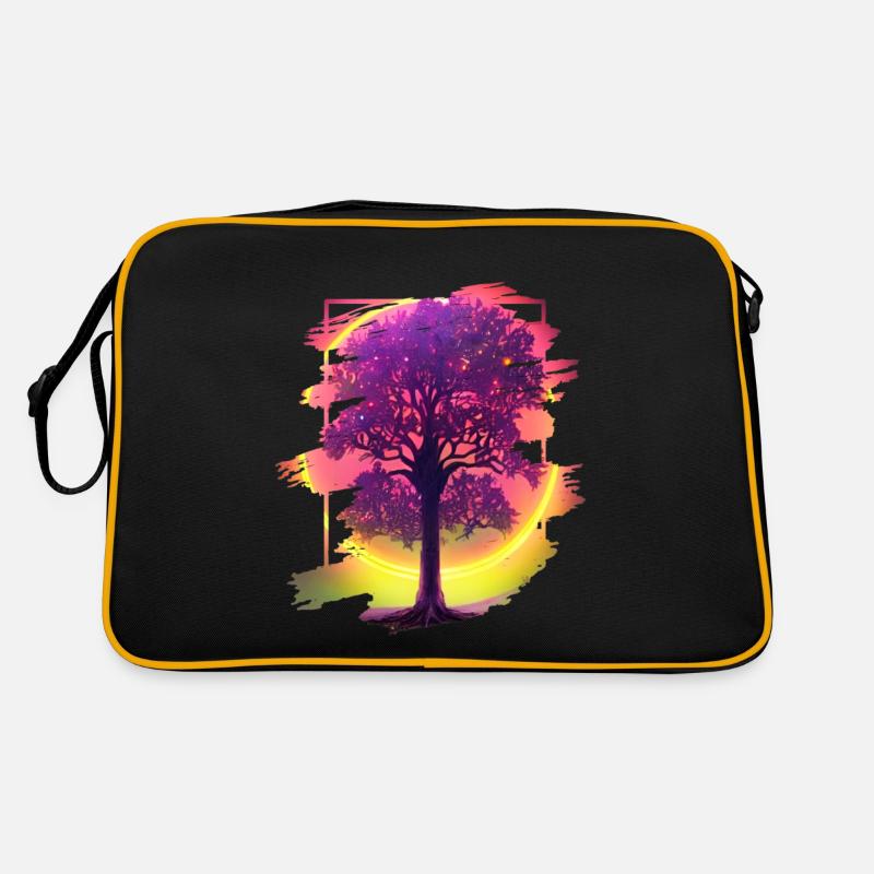 Lebensbaum Retro Tasche