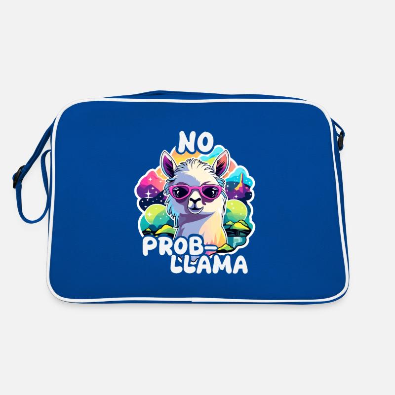 No Prob Llama - Lama Alpaga Sac Retro