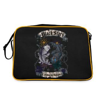Black Stars - Retro Bag - black/gold - Back