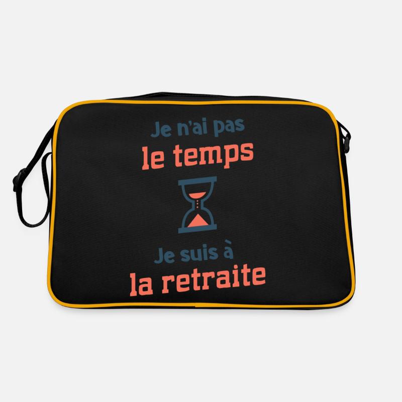 Pas le temps je suis a la retraite - retraité Sac Retro