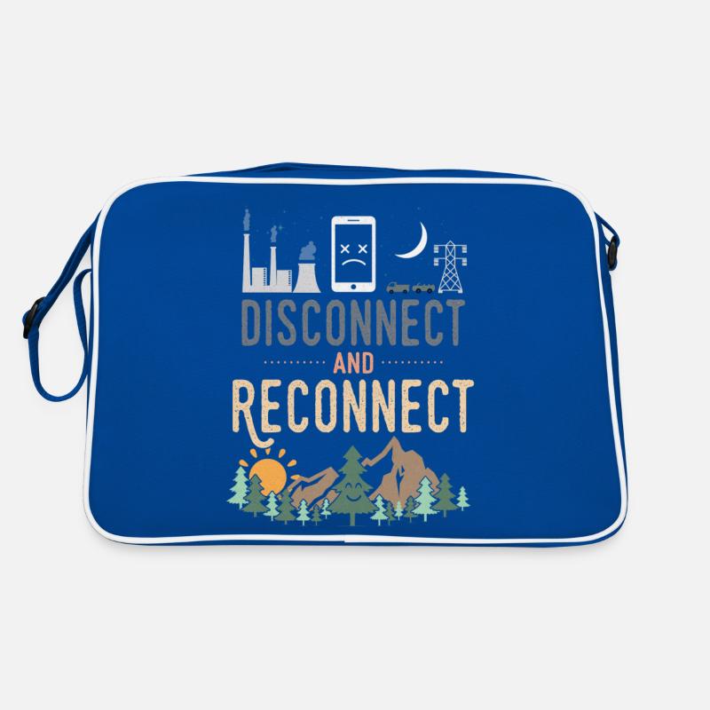 Disconnect And Reconnect Retro Bag
