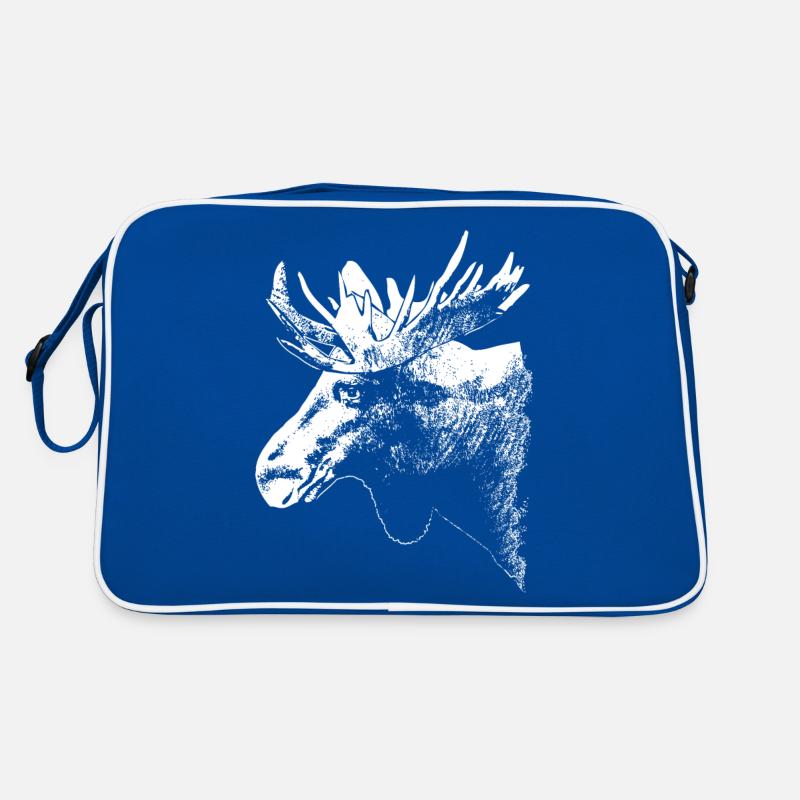 Elch - Moose Retro Tasche