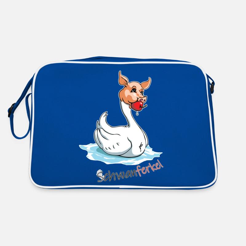 Schwanferkel Retro Tasche
