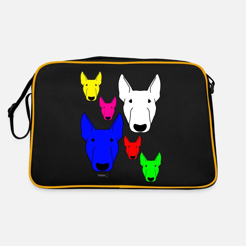 Couleurs bully Sac Retro