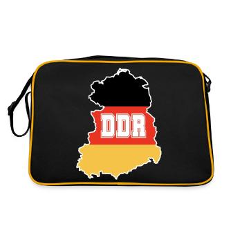 Bloc de l’Est RDA - Sac Retro - noir/or - Dos