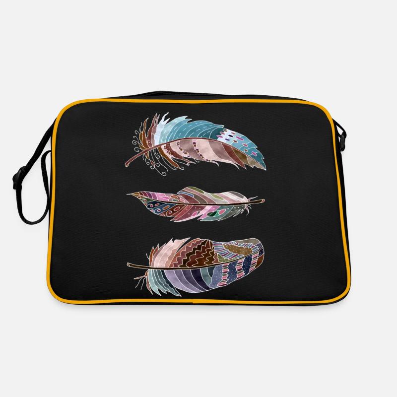 Feder Retro Tasche