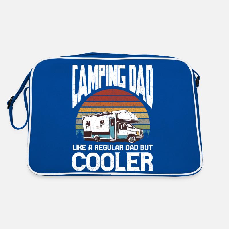 Camping Dad Like A Regular Dad But Cooler Retro Bag
