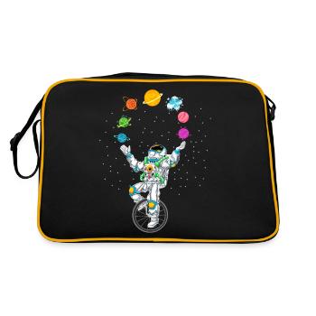 Jonglerie d’astronautes - Sac Retro - noir/or - Dos