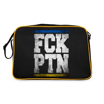 FCK PTN - Sac Retro - noir/or - Dos
