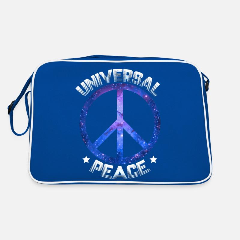 Universal peace Retro Tasche