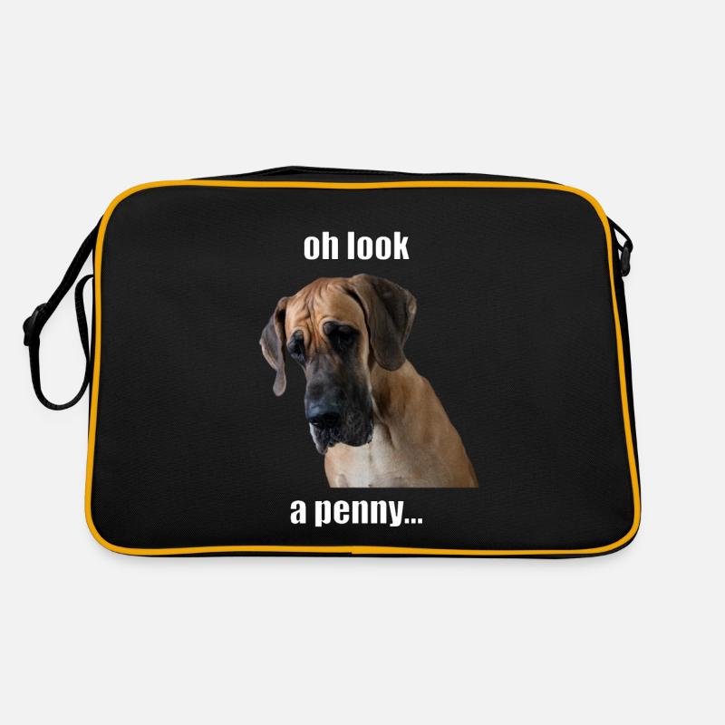 Oh look, a penny... Retro Tasche