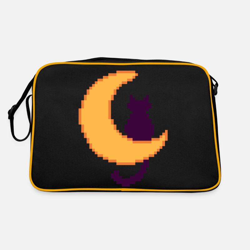 Chat - Lune Sac Retro