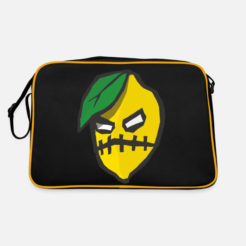 Zitrone Retro Tasche