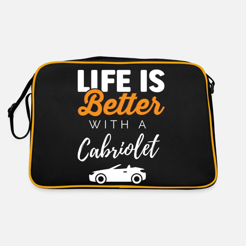 Life is better with a convertible convertible Retro Bag