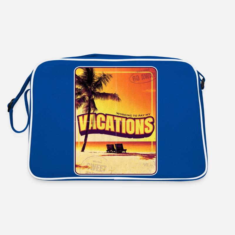 Vacation Holiday Design dream beach Retro Bag