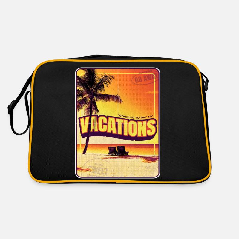 Vacation Holiday Design dream beach Retro Bag