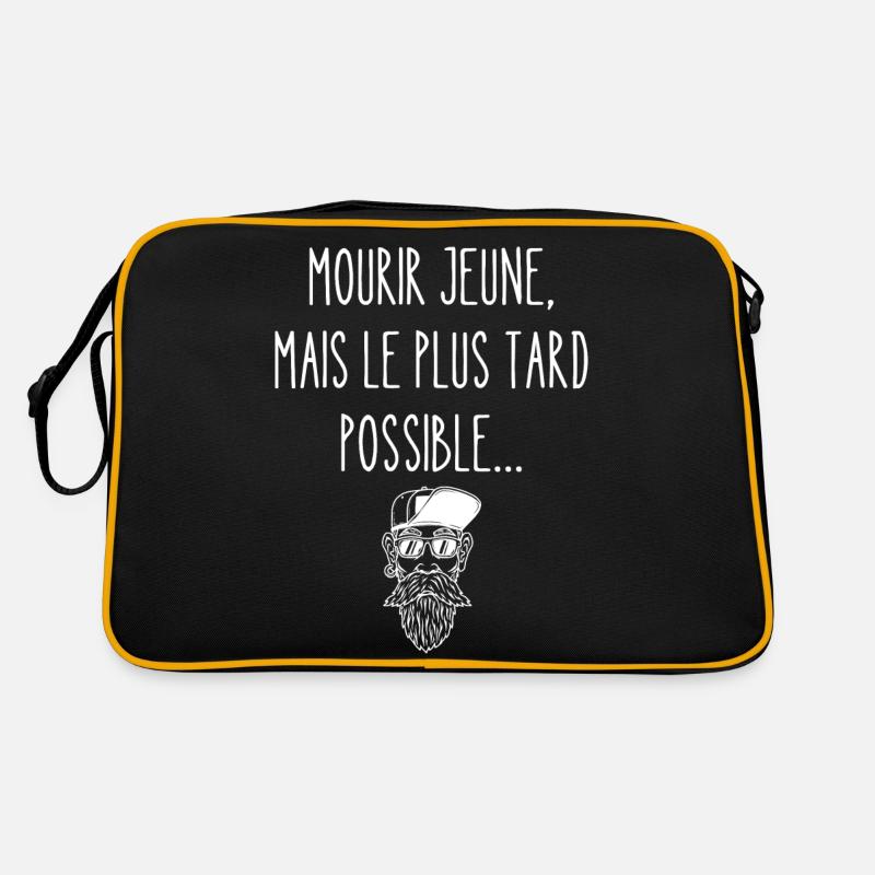 mourir jeune Sac Retro