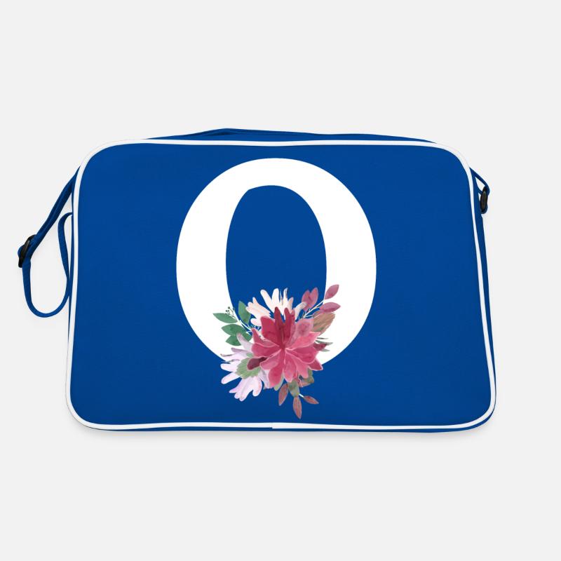 Floral letter Retro Bag