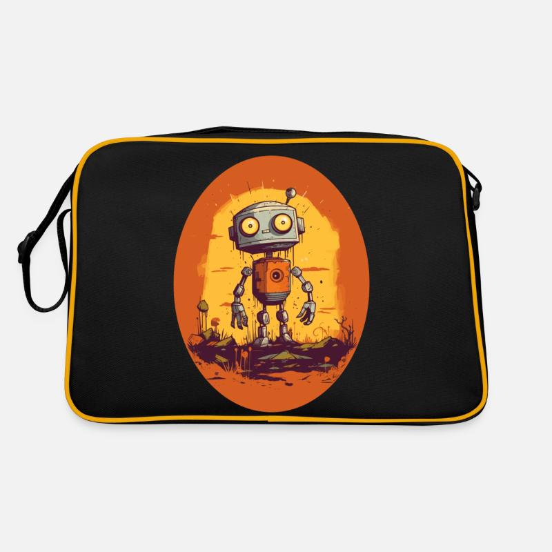 Robot Retro Tasche