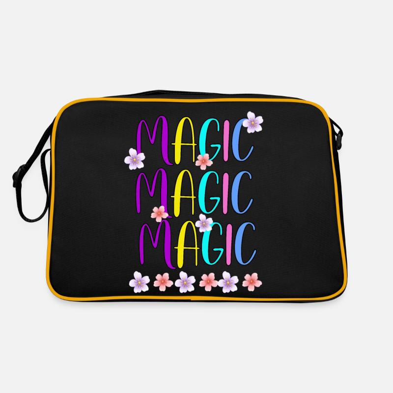 Couleurs MAGIC Words Design Sac Retro