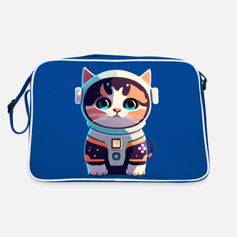 Chatstronaute mignon #5 Sac Retro