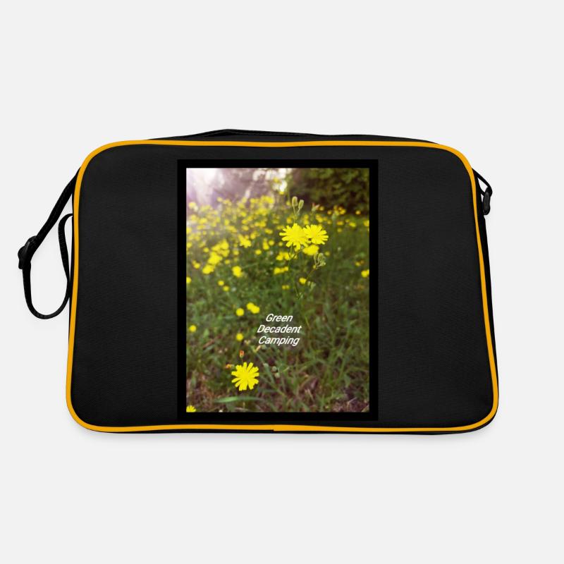 Green Decadent Camping Retro Bag