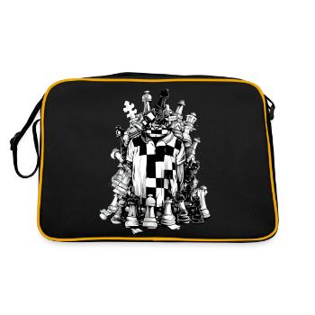 Maillot du jeu d'échecs - Sac Retro - noir/or - Dos
