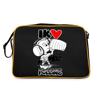 1220 tp boy bw - Retro Bag - black/gold - Back